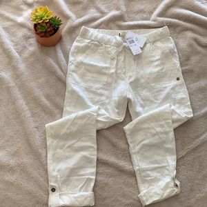 roxy linen pants